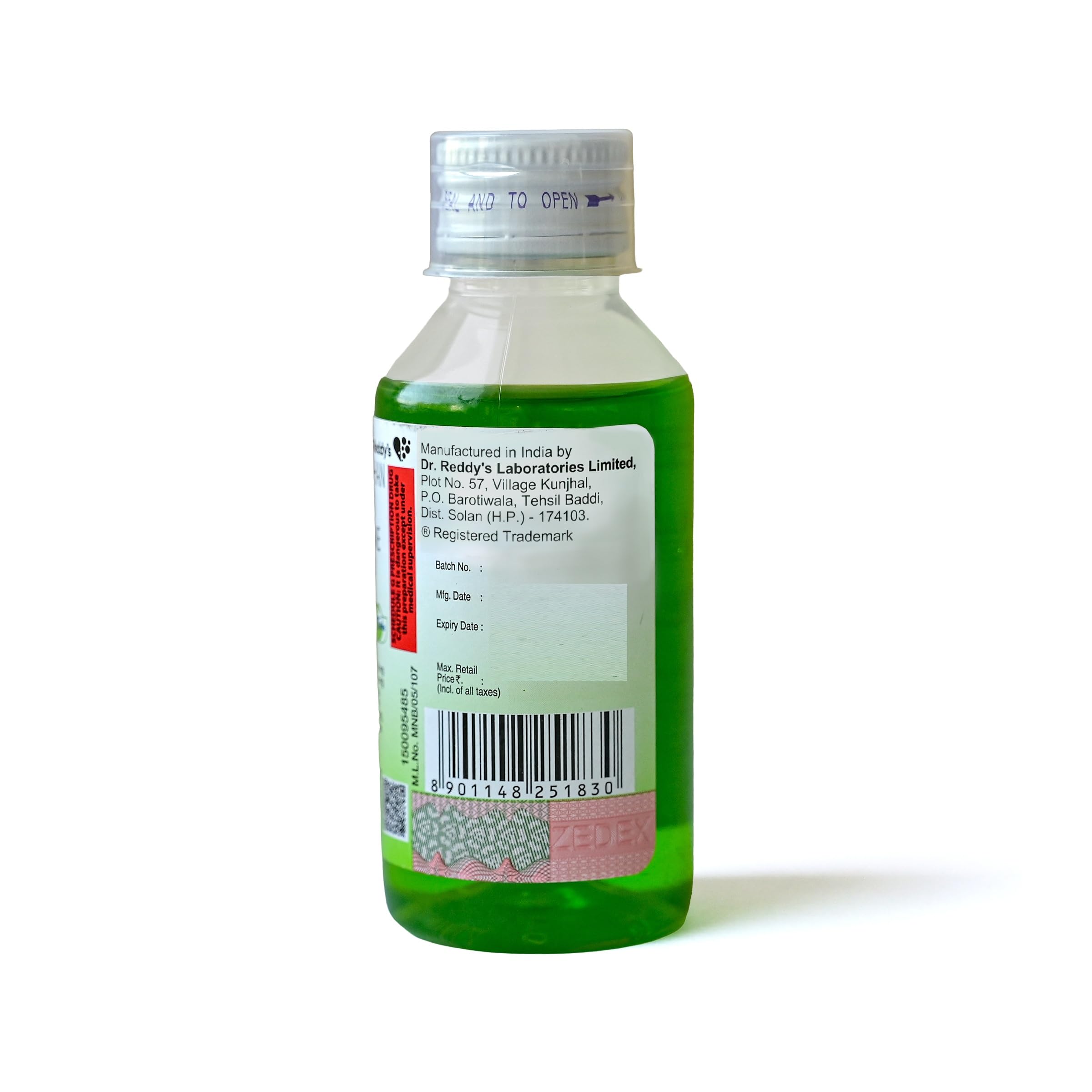 Zedex-SF - Bottle of 100 ml Cough Syrup : Amazon.in: फैशन